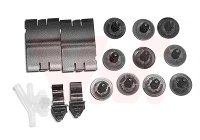 Van Wezel Montagesatz, Motorhaube [Hersteller-Nr. 4388797] für Opel, Renault, Nissan