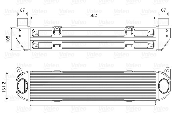 Valeo Ladeluftkühler [Hersteller-Nr. 818359] für Land Rover