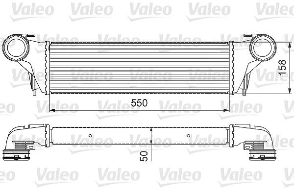 Valeo Ladeluftkühler [Hersteller-Nr. 818618] für BMW