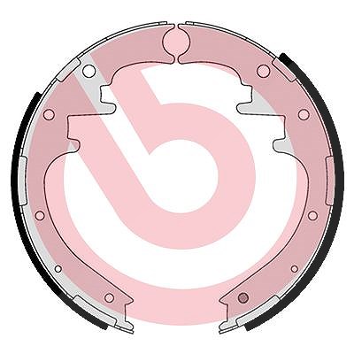 Brembo Bremsbackensatz [Hersteller-Nr. S24554] für Ford Usa, Ford