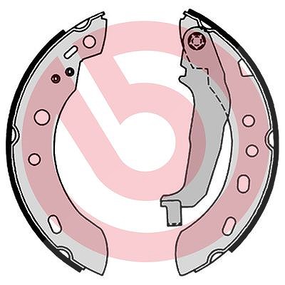 Brembo Bremsbackensatz [Hersteller-Nr. S56551] für Nissan