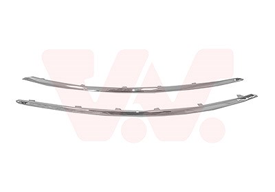 Van Wezel Zier-/Schutzleistensatz, Stoßfänger [Hersteller-Nr. 0979580] für Citroën