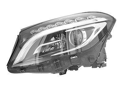 Van Wezel Hauptscheinwerfer [Hersteller-Nr. 2930987M] für Mercedes-Benz