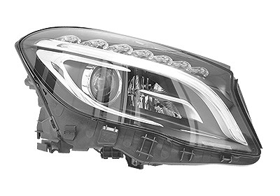 Van Wezel Hauptscheinwerfer [Hersteller-Nr. 2930988M] für Mercedes-Benz
