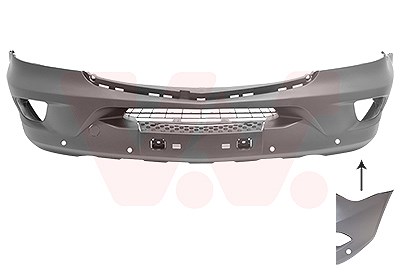 Van Wezel Stoßfänger [Hersteller-Nr. 3083577] für Mercedes-Benz