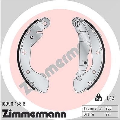Zimmermann Bremsbackensatz [Hersteller-Nr. 10990.158.8] für Opel