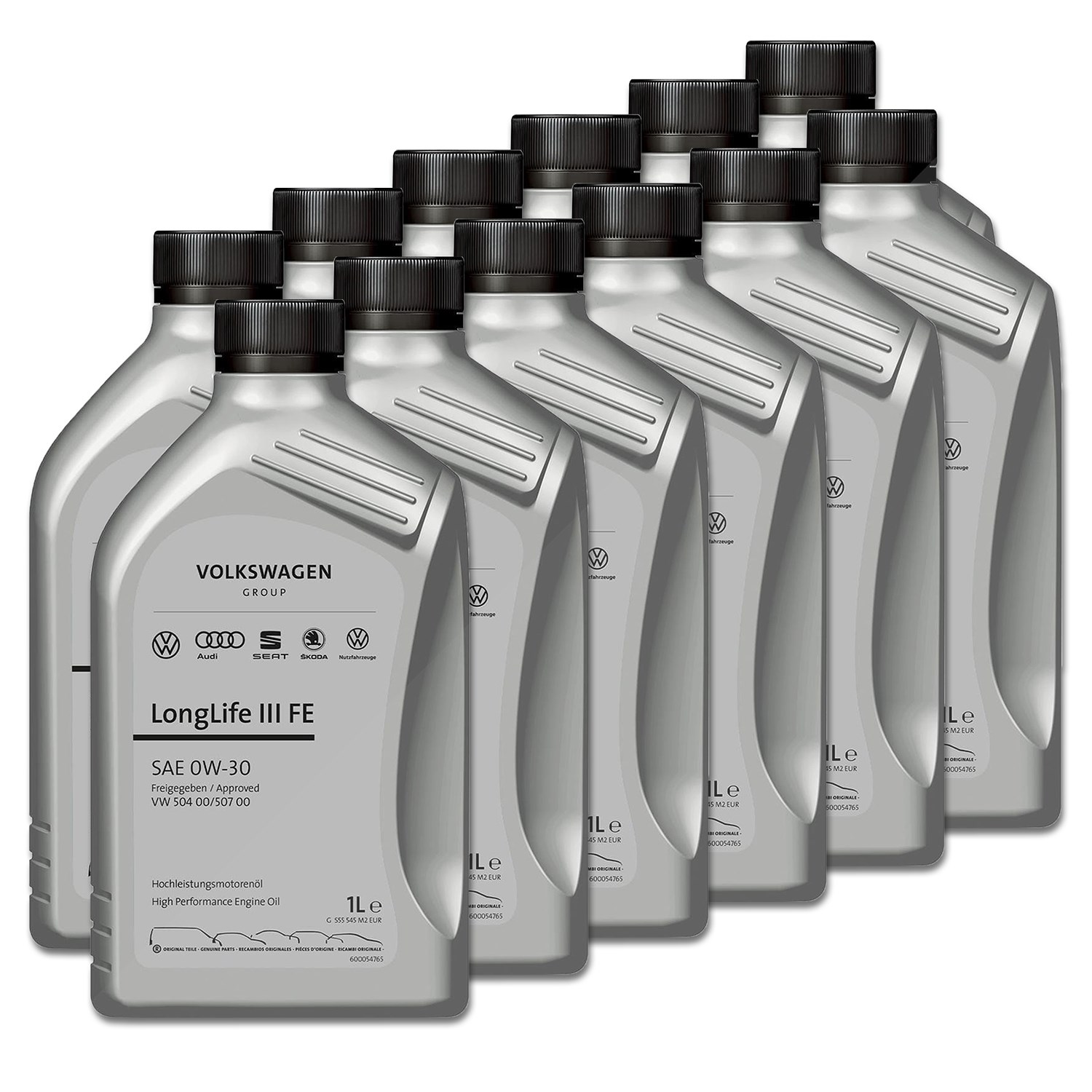 Vag 12x 1 L MOTORÖL 0W-30 Longlife III FE Group [Hersteller-Nr. GS55545M2EUR]