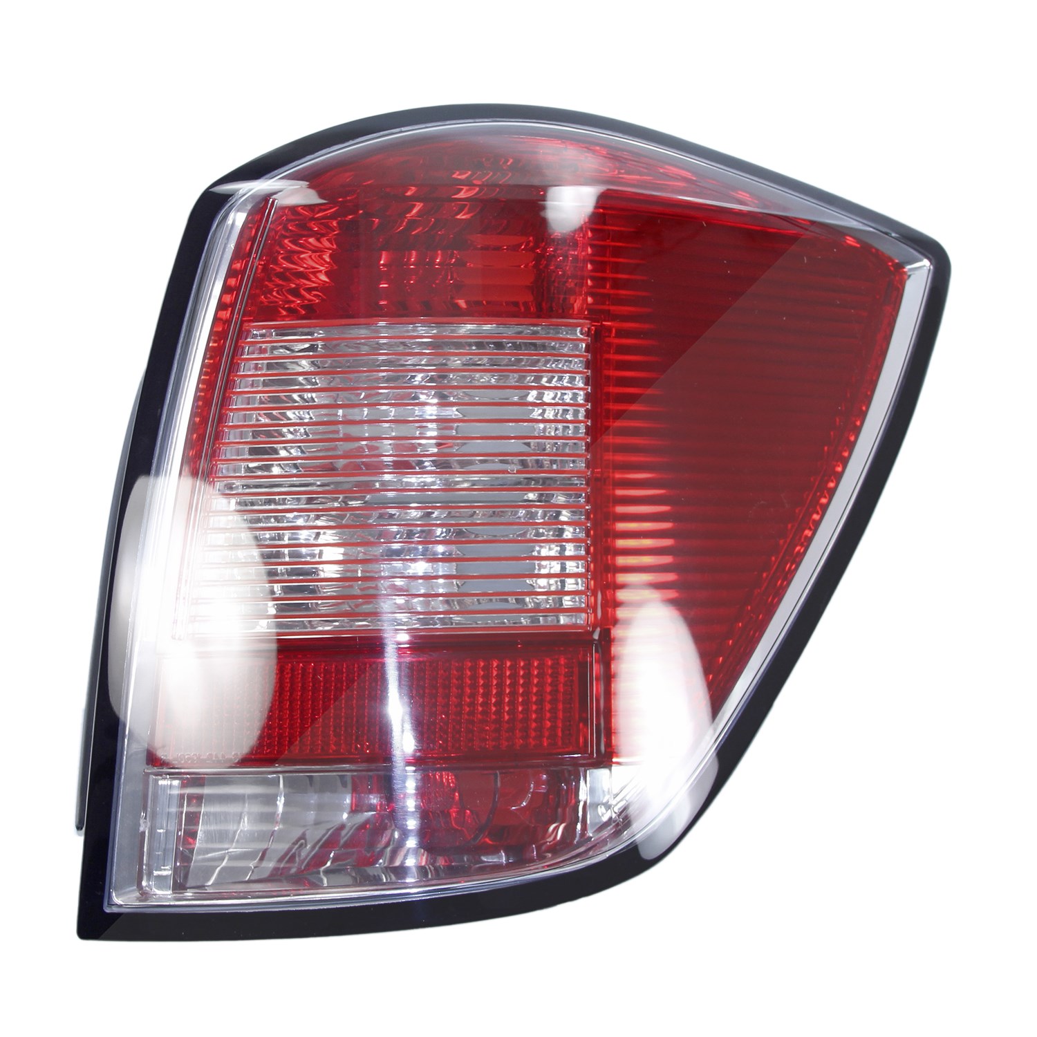 Bestprice Heckleuchte rot/weiß, ohne Lampenträger [Hersteller-Nr. 31477975] für Opel