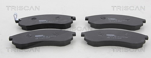 Triscan Bremsbelagsatz, Scheibenbremse [Hersteller-Nr. 811042027] für Mitsubishi