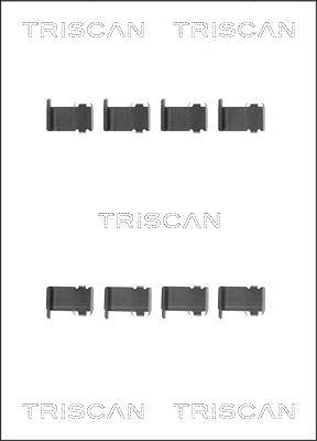 Triscan Zubehörsatz, Scheibenbremsbelag [Hersteller-Nr. 8105101597] für Mitsubishi, Daihatsu