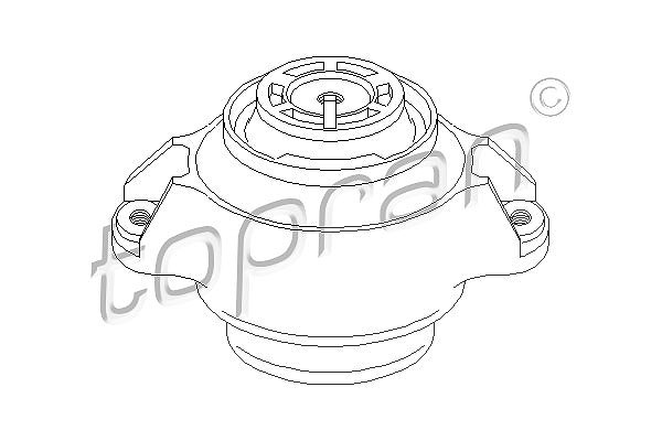 Topran Lagerung, Motor [Hersteller-Nr. 400027] für Mercedes-Benz