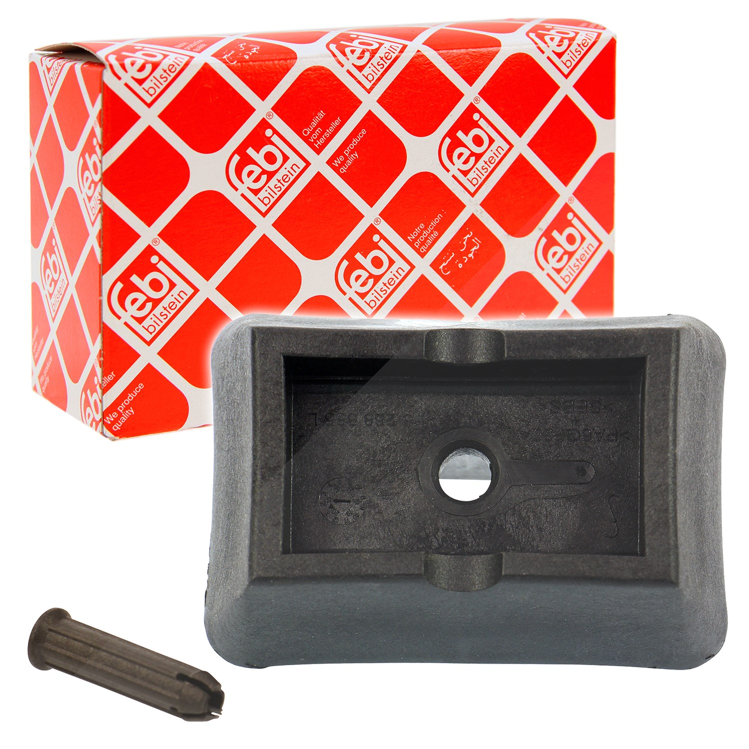 Febi Bilstein 1x Aufnahme, Wagenheber [Hersteller-Nr. 37652] für BMW