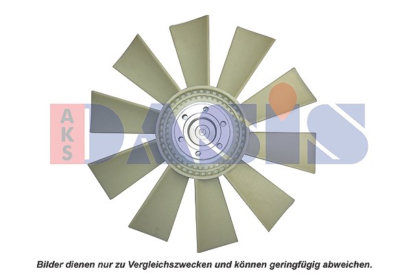 Aks Dasis Lüfterrad, Motorkühlung [Hersteller-Nr. 138037N]