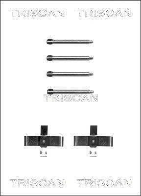 Triscan Zubehörsatz, Scheibenbremsbelag [Hersteller-Nr. 8105231581] für Mercedes-Benz