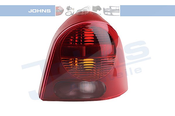 Johns Heckleuchte rot ohne Lampenträger [Hersteller-Nr. 600388-3] für Renault