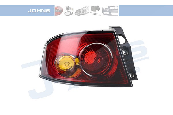 Johns Heckleuchte außen, Blinker gelb, ohne Lampenträger [Hersteller-Nr. 671587-1] für Seat