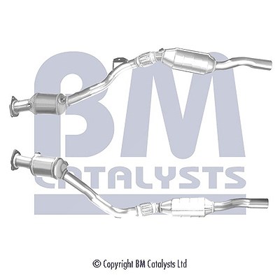 Bm Catalysts Katalysator links [Hersteller-Nr. BM91332H] für Audi