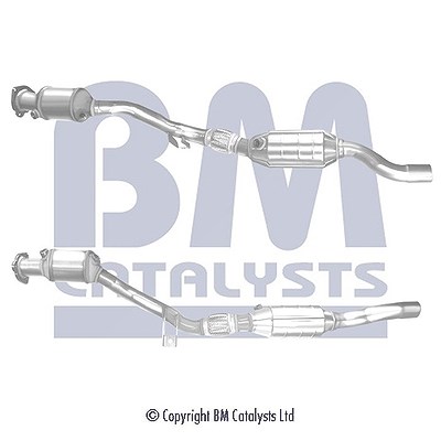 Bm Catalysts Katalysator rechts [Hersteller-Nr. BM91333H] für Audi
