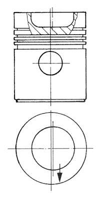 Kolbenschmidt Kolben [Hersteller-Nr. 92144800]