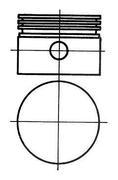 Kolbenschmidt Kolben [Hersteller-Nr. 94061730]