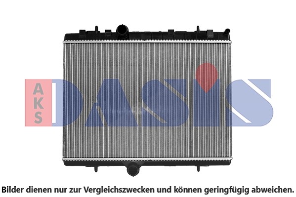 Aks Dasis Kühler, Motorkühlung [Hersteller-Nr. 060063N] für Ds, Citroën, Peugeot