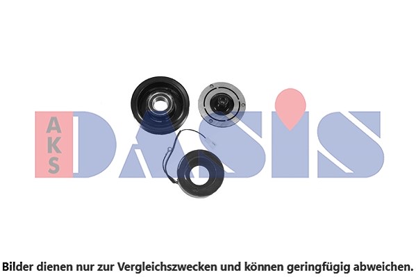 Aks Dasis Magnetkupplung, Klimakompressor [Hersteller-Nr. 852987N] für Opel