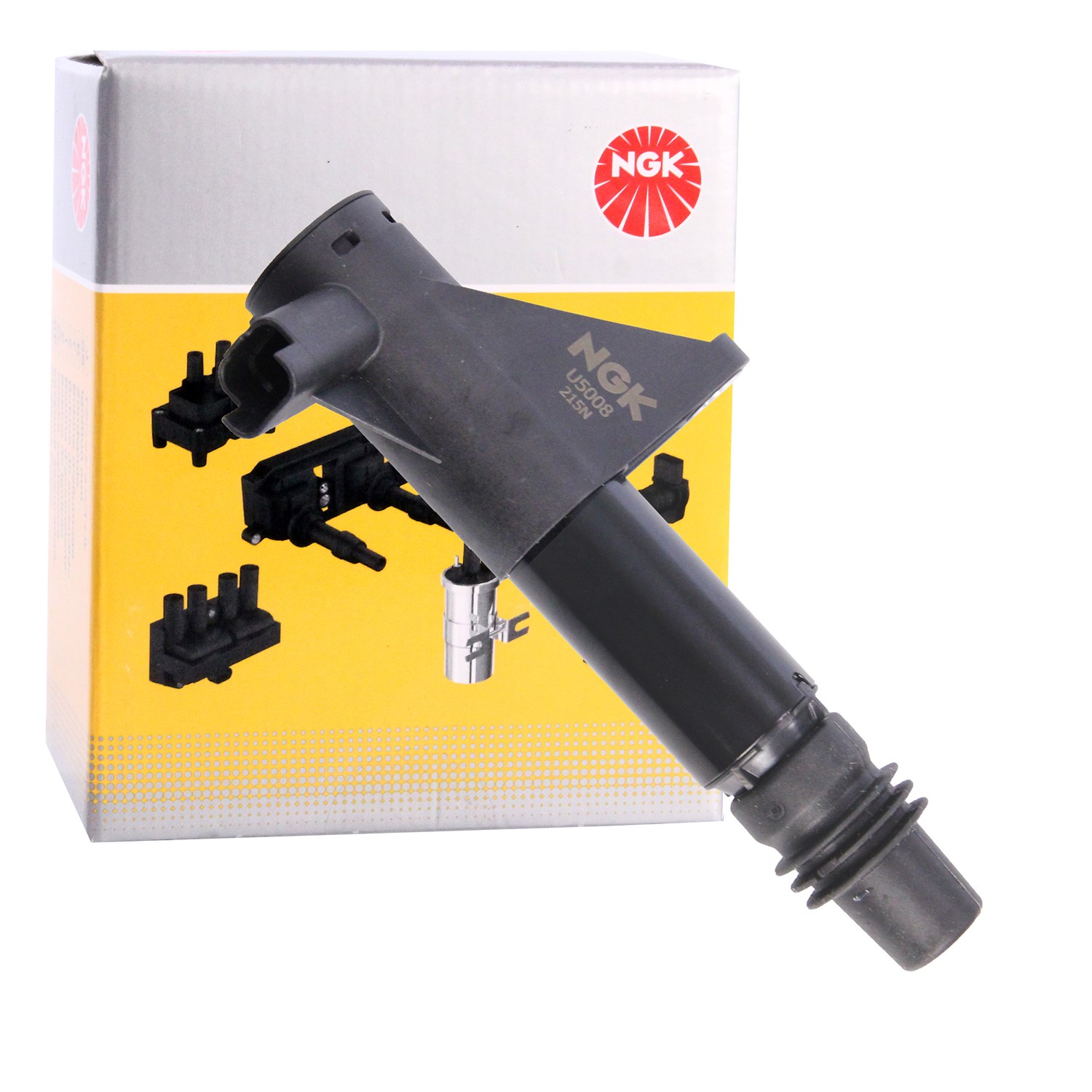 Ngk Zündspule [Hersteller-Nr. 48031] für Lancia, Peugeot, Fiat, Citroën, Renault