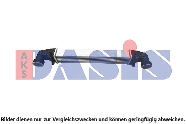 Aks Dasis Ladeluftkühler [Hersteller-Nr. 127024N] für Mercedes-Benz