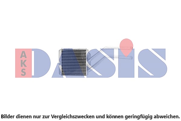 Aks Dasis Wärmetauscher, Innenraumheizung [Hersteller-Nr. 099025N] für Ford