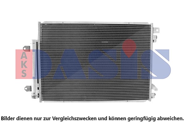 Aks Dasis Kondensator, Klimaanlage [Hersteller-Nr. 322033N] für Suzuki