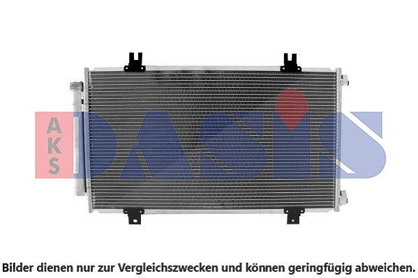 Aks Dasis Kondensator, Klimaanlage [Hersteller-Nr. 322034N] für Suzuki