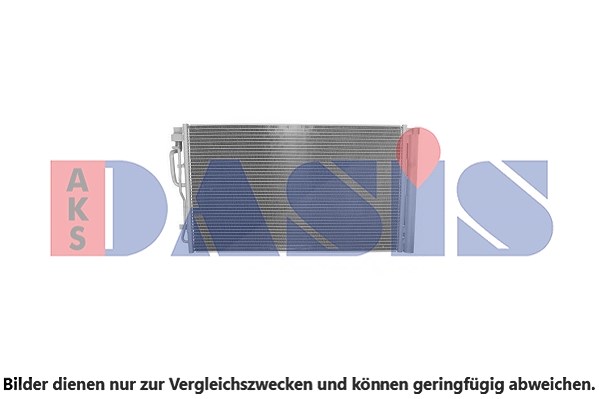 Aks Dasis Kondensator, Klimaanlage [Hersteller-Nr. 562063N] für Hyundai