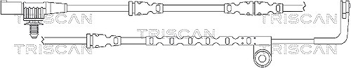 Triscan Warnkontakt, Bremsbelagverschleiß [Hersteller-Nr. 811517016] für Land Rover