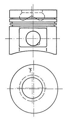 Kolbenschmidt Kolben [Hersteller-Nr. 91260620]