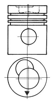 Kolbenschmidt Kolben [Hersteller-Nr. 92969600]