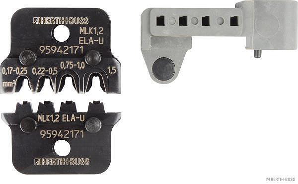 Herth+buss Elparts Crimpzangeneinsatz-Set [Hersteller-Nr. 95942171]