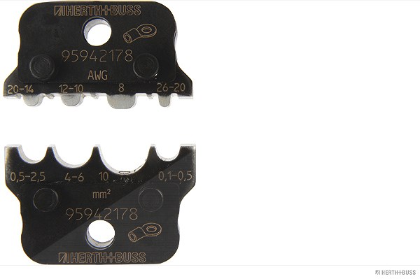 Herth+buss Elparts Crimpzangeneinsatz-Set [Hersteller-Nr. 95942178]