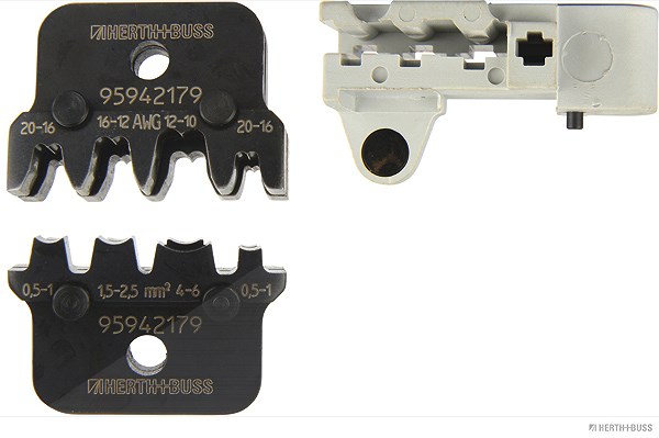 Herth+buss Elparts Crimpzangeneinsatz-Set [Hersteller-Nr. 95942179]
