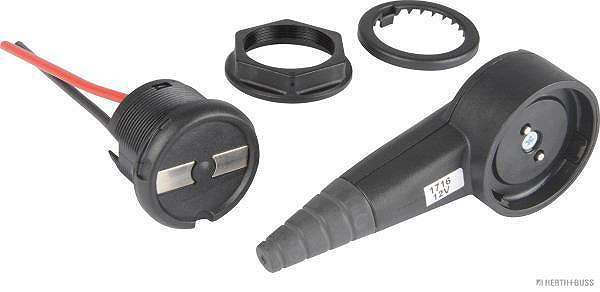 Herth+buss Elparts Steckdose [Hersteller-Nr. 51306106]