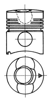 Kolbenschmidt Kolben [Hersteller-Nr. 92334800]