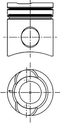 Kolbenschmidt Kolben [Hersteller-Nr. 40275600]