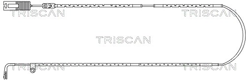 Triscan Warnkontakt, Bremsbelagverschleiß [Hersteller-Nr. 811517010] für Land Rover