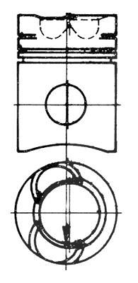 Kolbenschmidt Kolben [Hersteller-Nr. 99488600]