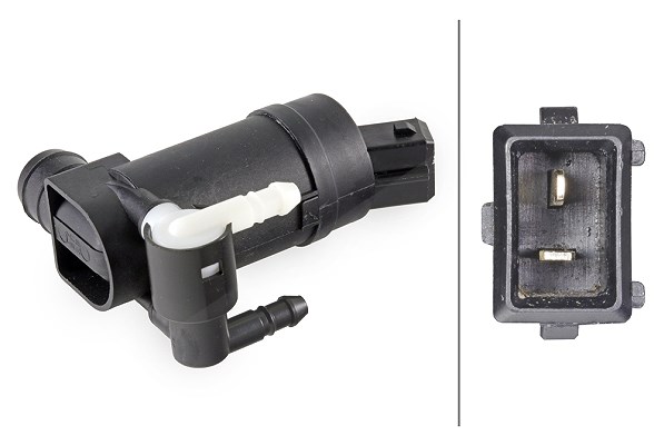 Hella Waschwasserpumpe, Scheibenreinigung [Hersteller-Nr. 8TW010958-001] für Ford