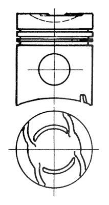 Kolbenschmidt Kolben [Hersteller-Nr. 92964600]