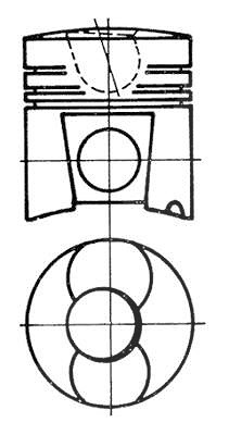 Kolbenschmidt Kolben [Hersteller-Nr. 93224600]