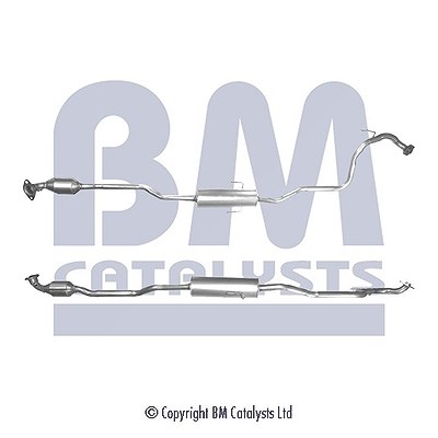 Bm Catalysts Katalysator [Hersteller-Nr. BM91576H] für Toyota
