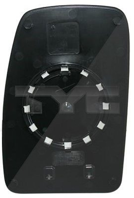 Tyc Spiegelglas, Glaseinheit [Hersteller-Nr. 325-0073-1] für Nissan, Opel, Renault