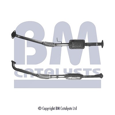 Bm Catalysts Katalysator inkl. Montagesatz [Hersteller-Nr. BM91343H] für Rover, Mg
