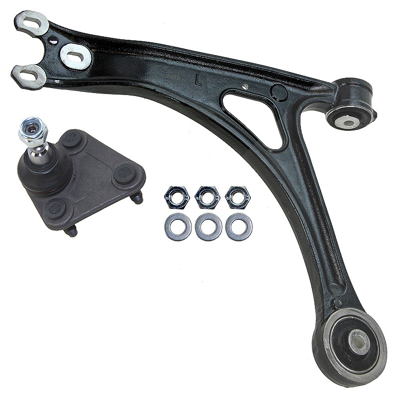Bestprice 1x Querlenker vorne links + Traggelenk [Hersteller-Nr. 30414532] für Seat, Audi, VW